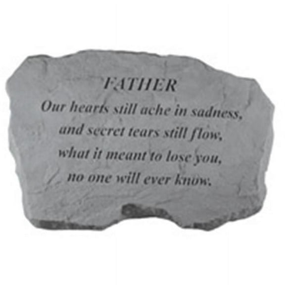 Kay Berry- Inc. 98720 Father-Our Hearts Still Ache In Sadness - Memorial - 16 Inches x 10.5 Inches x 1.5 Inches