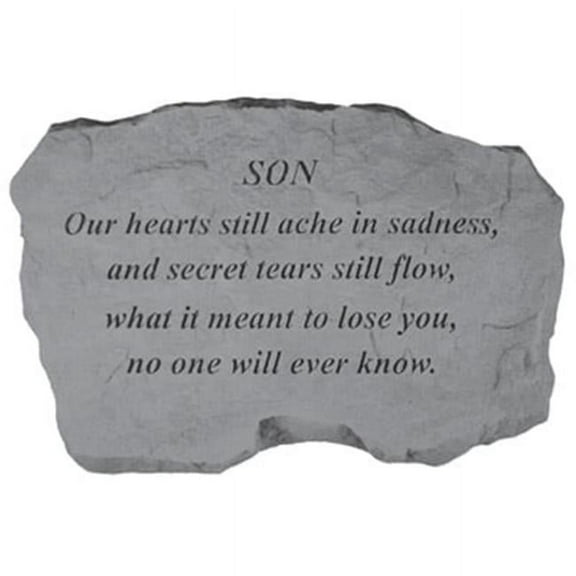 Kay Berry- Inc. 99920 Son-Our Hearts Still Ache In Sadness - Memorial - 16 Inches x 10.5 Inches x 1.5 Inches