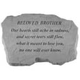 thumbnail image 1 of Kay Berry- Inc.  Beloved Brother-Our Hearts Still Ache In Sadness - Memorial - 16 Inches x 10.5 Inches x 1.5 Inches, 1 of 1