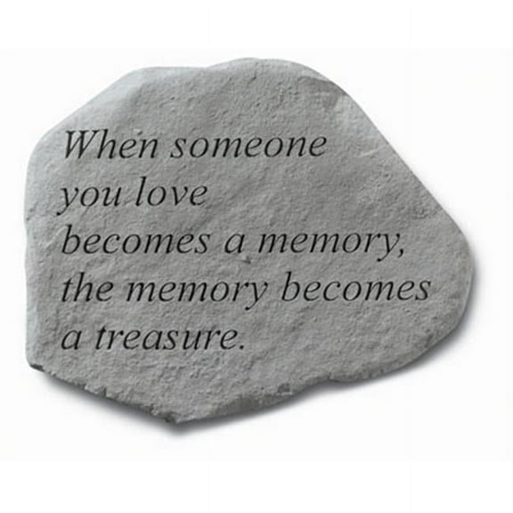 Kay Berry- Inc. When Someone You Love Becomes A Memory - Memorial - 15.5 Inches x 12.5 Inches