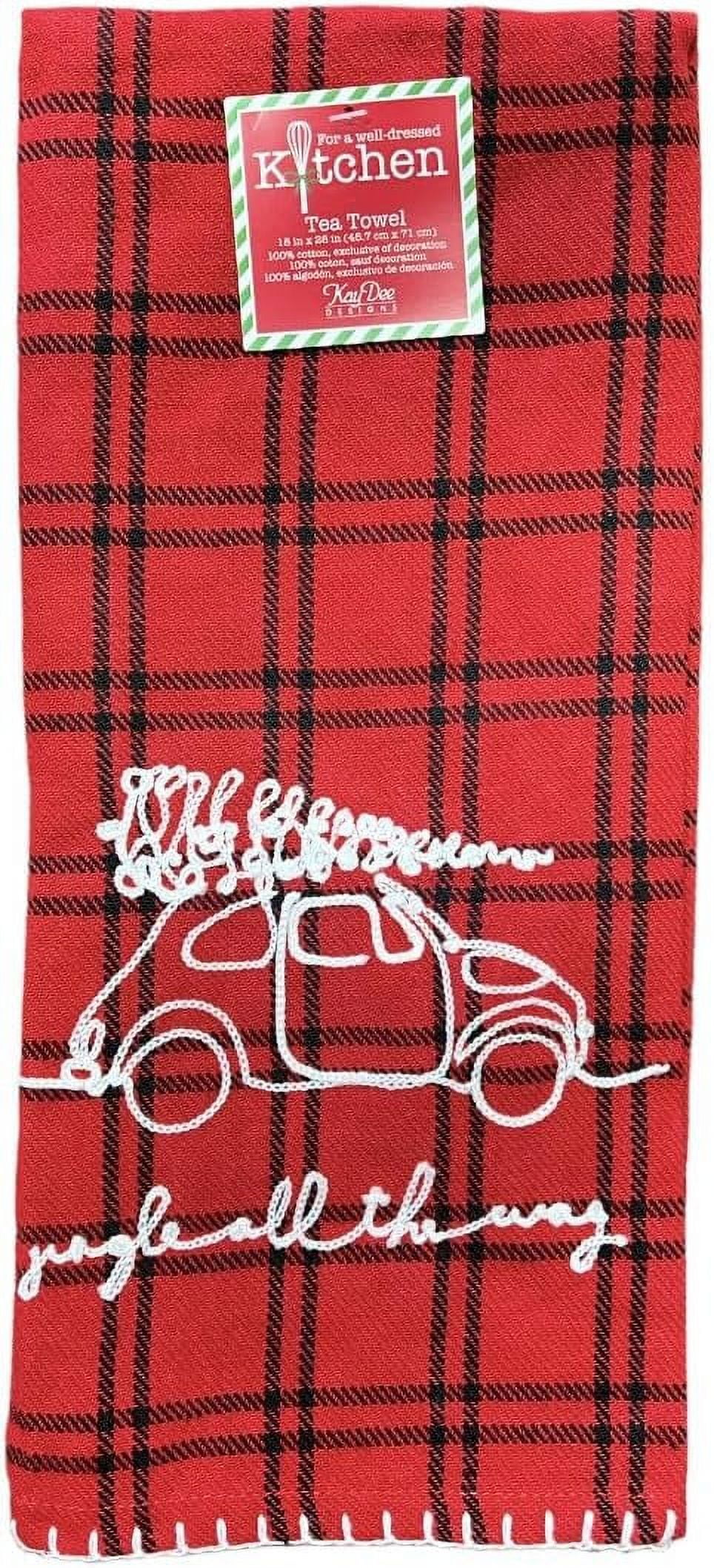 Kay Dee Designs 2 in 1 Reversible Classic Tea Towel Terry Cloth