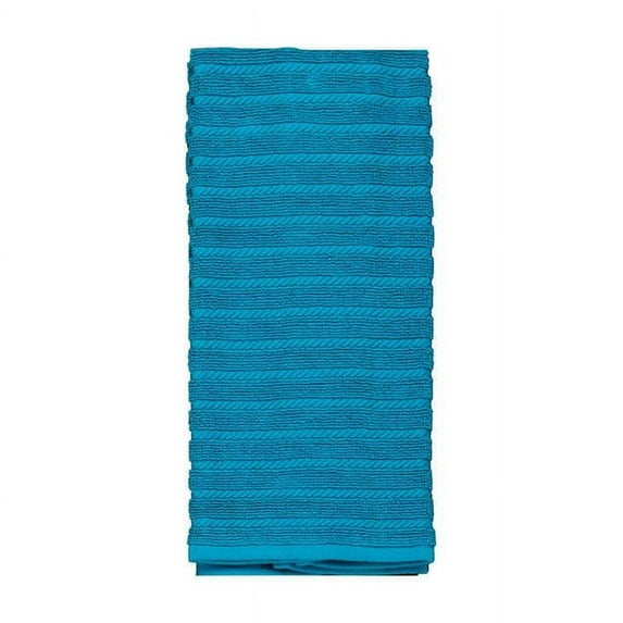 Kay Dee 6661755 Teal Cotton Kitchen Towel - Pack of 6