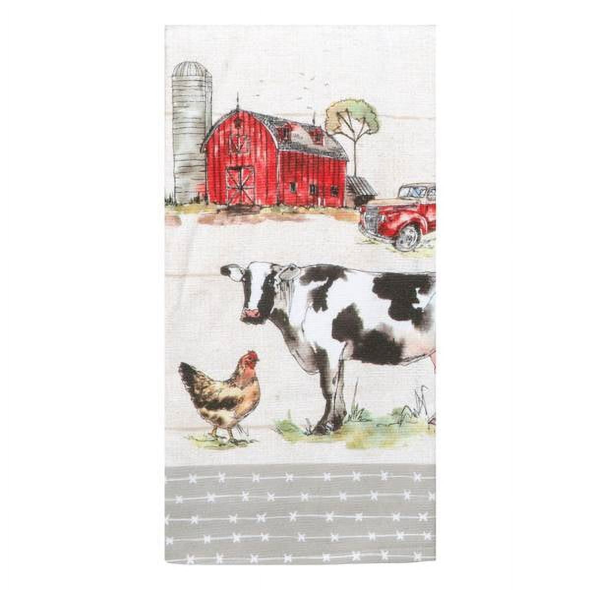 Country Life Farmhouse Cotton Dual Purpose Bath Towel