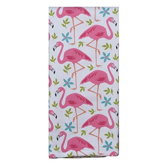 Kay Dee Designs Flamingo Toss Terry Kitchen Towel