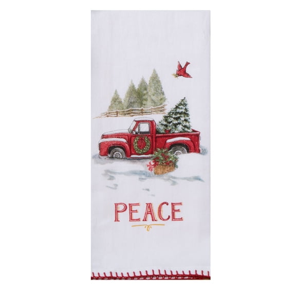 Kay Dee Designs Peach Flour Sack Towel