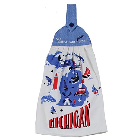 Kay Dee Designs Road Trip tie Towel, Multi