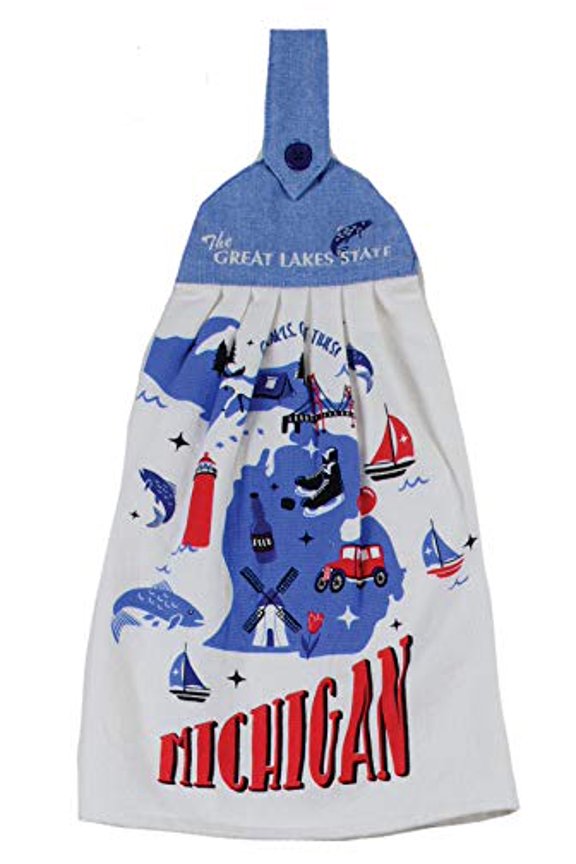 Road Trip tie Towel, Multi