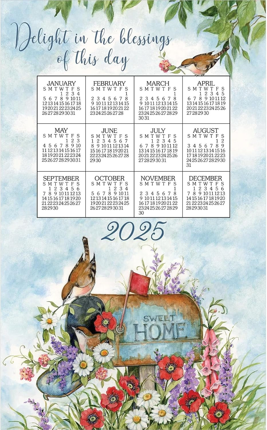 Kay dee designs linen calendar towels hotsell