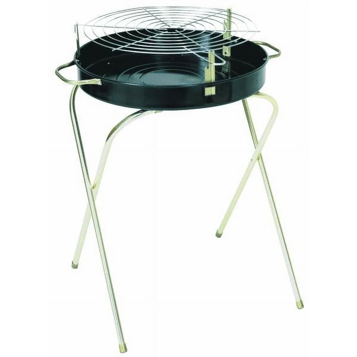 Kay Home Products 18 In. Dia. Black Folding Charcoal Grill 717HHDI