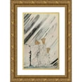 thumbnail image 1 of Kay Rasmus Nielsen 13x18 Gold Ornate Wood Frame and Double Matted Museum Art Print Titled - East of the Sun and West of the Moon Pl 22 (1922), 1 of 4