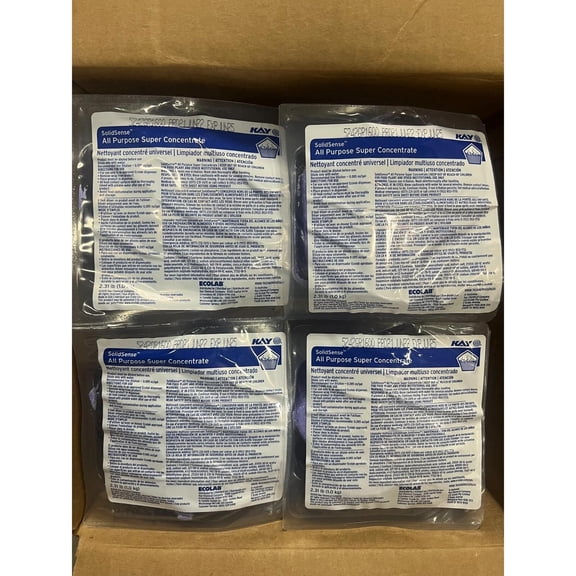 Kay SolidSense Cleaner All Purpose Super Concentrate Cleaner Purple, Case of 4