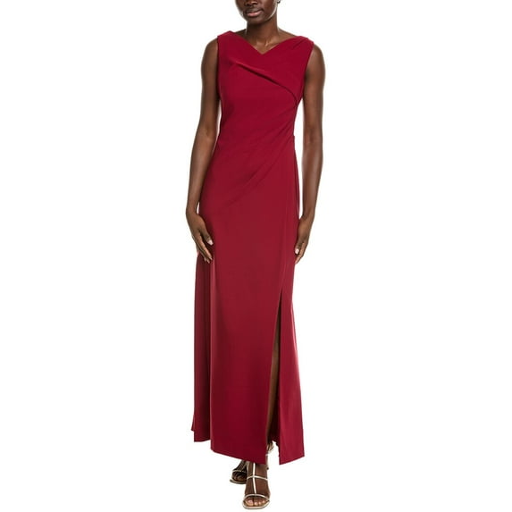 Kay Unger womens Nicolette Gown, 0, Red