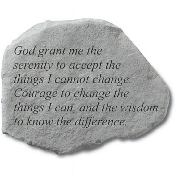 Kay Berry- Inc. 61120 God Grant Me The Serenity - Memorial - 15.5 Inches x 11.5 Inches
