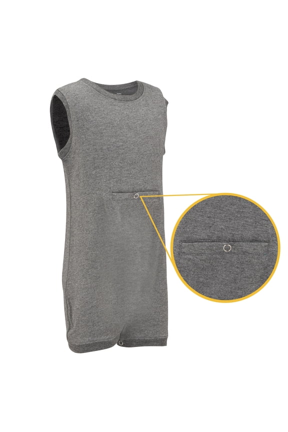 KayCey Popper Vest - Sleeveless with Tube Access (KIDS)