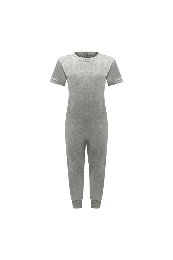 KayCey Secret Zip Back Jumpsuits - Short Sleeve, Ankle Length (KIDS)