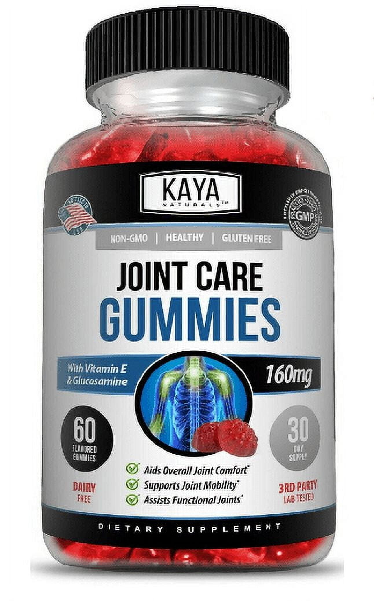 Kaya Natural Joint Care Gummies, 60 Count Pack of 2