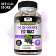 thumbnail image 1 of Kaya Naturals Elderberry Immune Support | Elderberry with Zinc and Vitamin C for Adults Elderberry Vitamins, Probiotics & Turmeric 1200mg Immune System Booster Capsules - 60 Count, 1 of 8