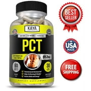 Kaya Naturals PCT Supplement, Post Cycle Therapy Estrogen Blocker, Maintain Muscle