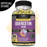 Kaya Naturals Quercetin with Zinc & Bromelain – 60 Capsules for Daily Wellness