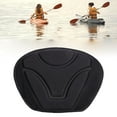thumbnail image 1 of Kayak Back Cushion Kayak Backrest Thick Black Padded Replacement EVA Kayak Seat Pad Kayak Back Pad 15 Inch X 11 Inch, 1 of 7