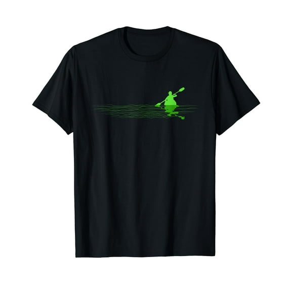 Kayak Boat Kayaking Paddling Graphic Kayaker T-Shirt