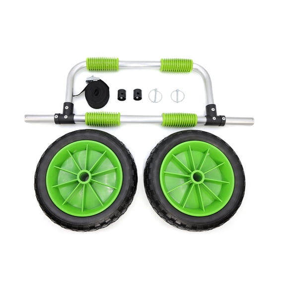 Kayak Canoe Folding Cart With Wide Tires Paddleboard Trolley Portable Transport Carriers For Sand Gravel