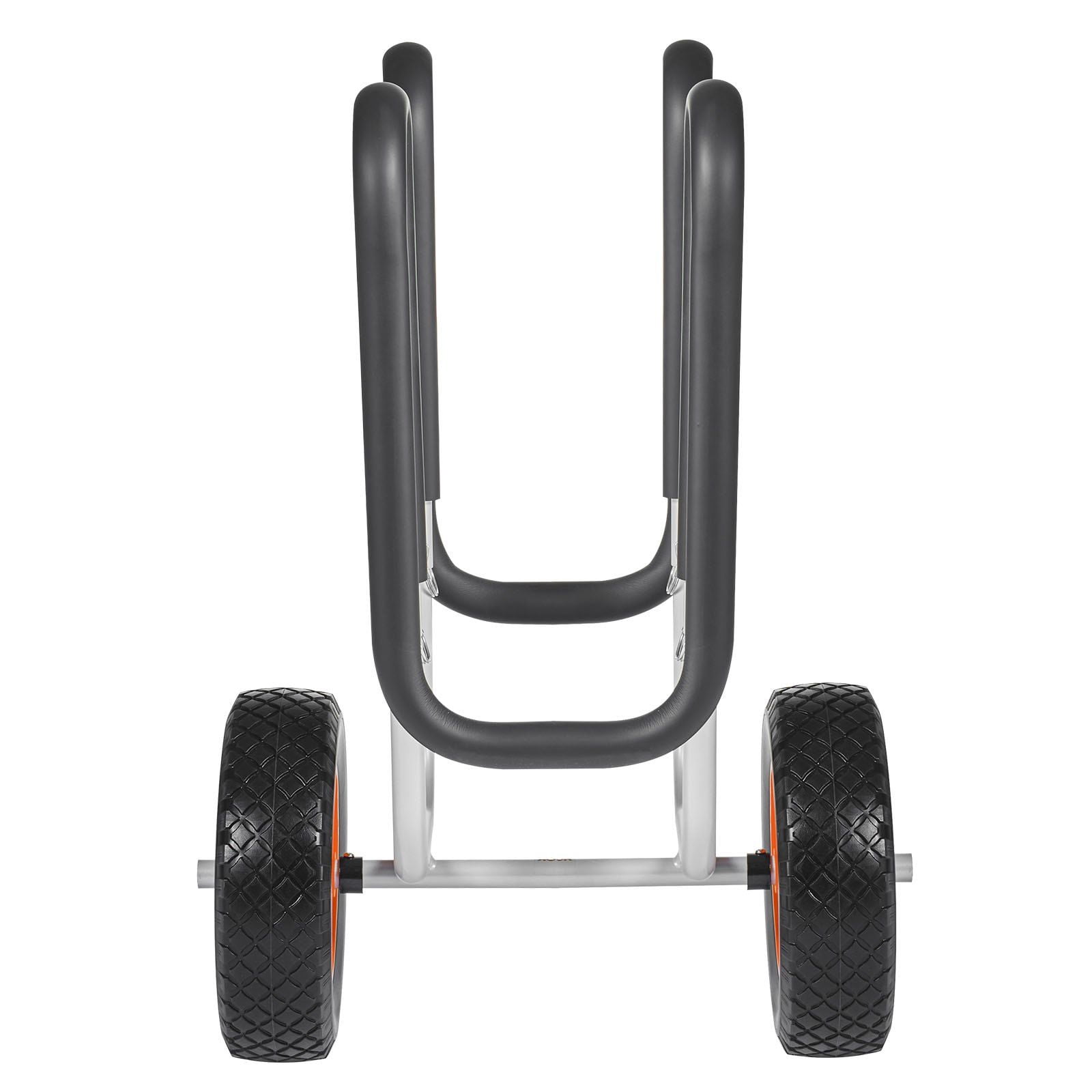 Kayak Cart 150 lb Capacity, 10" Solid Tires , Ratchet Strap for SUP & Surfboard Transport