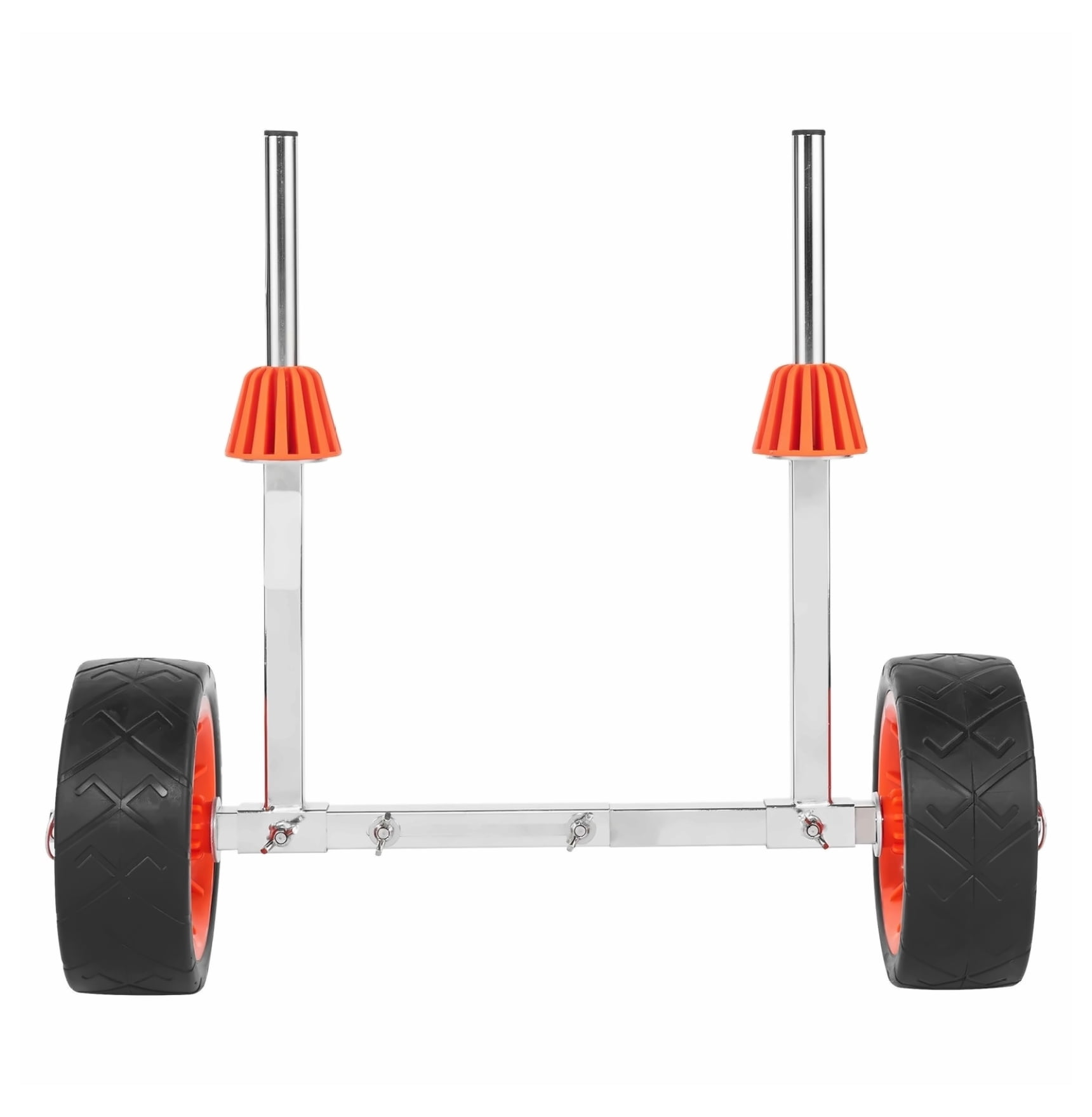 Kayak Cart Dolly - 250lbs Capacity, Canoe & Paddle Board Trolley - 7.5in Solid Tires, Kickstand, Folding & Portable - Kayak Transport Cart