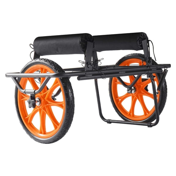 Kayak Cart Dolly - 330 Lbs Capacity - Canoe & Paddle Board Trolley with 15" Tires