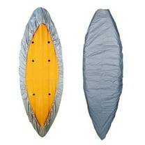 Kayak Cover Canoe Storage Dust Cover Waterproof UV Protection Cover, Outdoor Fishing Boat Cover 3.1-4m /10.2ft-13.1ft