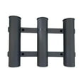 thumbnail image 1 of Kayak Fishing Rod Holder - Detachable 3-Tube Adjustable Fishing Rod Holder for Ocean Kayak Side Mount, Secure Rod Storage Solution for Anglers, 1 of 5