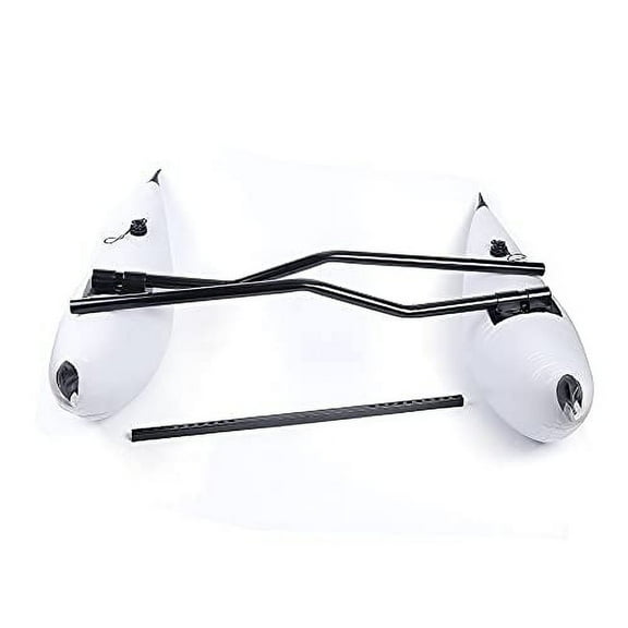 Kayak Float, 2X PVC Inflatable Kayak Outrigger Canoe Stabilizer Kit, Detachable Fishing Boat Float Tube Stabilizers for Marine Boat, Kayak, Canoe