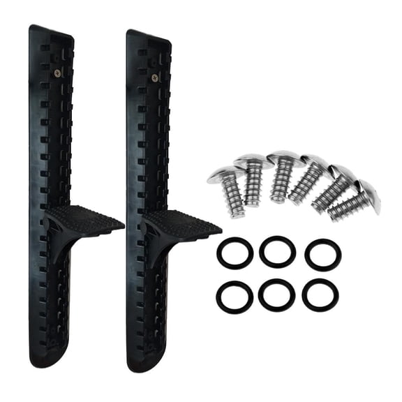 Kayak Foot Pegs 18 Inches, Footrest Accessories Pedals Foot Brace for Adjustable Direction Control