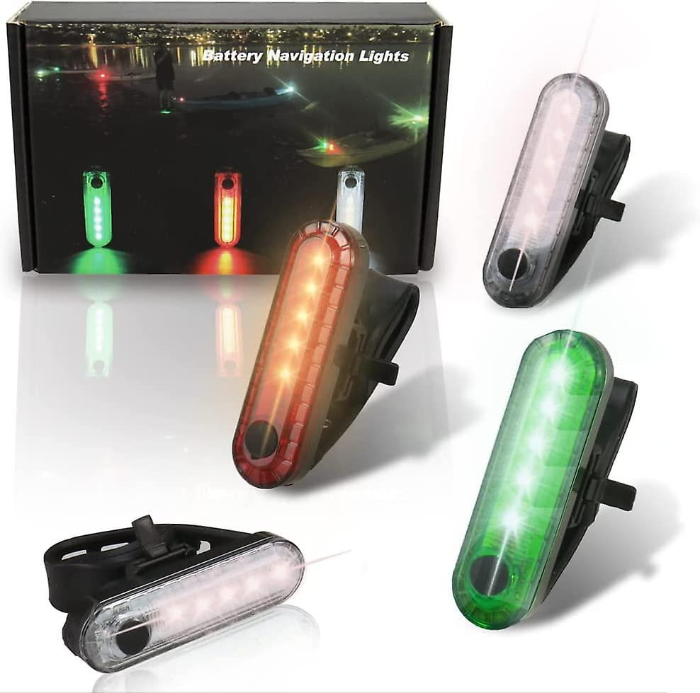 Kayak Navigation Lights Stern Lights Battery Operated, Waterproof Kayak