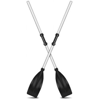 Yirtree Boat Paddle Telescoping Plastic Collapsible Oar Kayak Jet Ski Tube  Rafting and Miniature Mini Canoe Paddles Small Tubing Floats Oars Row and