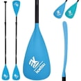 thumbnail image 1 of Kayak Paddle SUP Paddle,KOETSU 2-in-1 Adjustable Aluminum Alloy Boat Paddle Oars 67-83in, Detachable Canoe Board Paddle with Anti-Slip Grip,Blue, 1 of 10