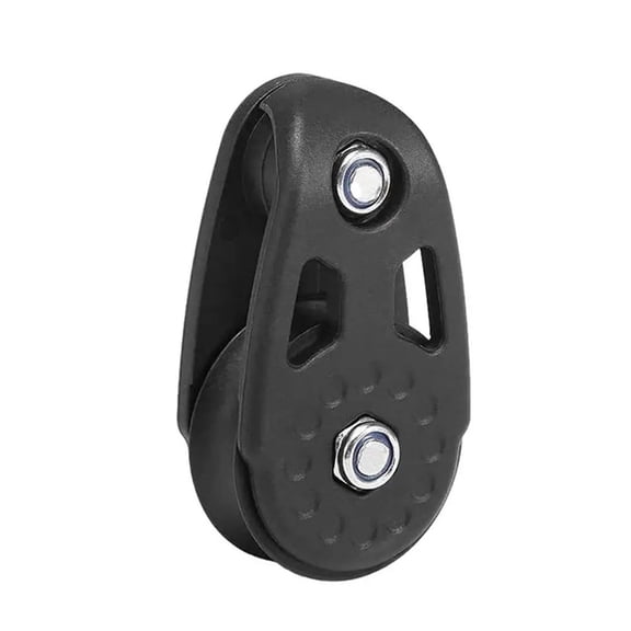 Kayak Plastic Pulley Block Sheave Pulley Roller Smooth Steering Wheel Nylon Rope Marine Hardware For Kayak Canoes Boats