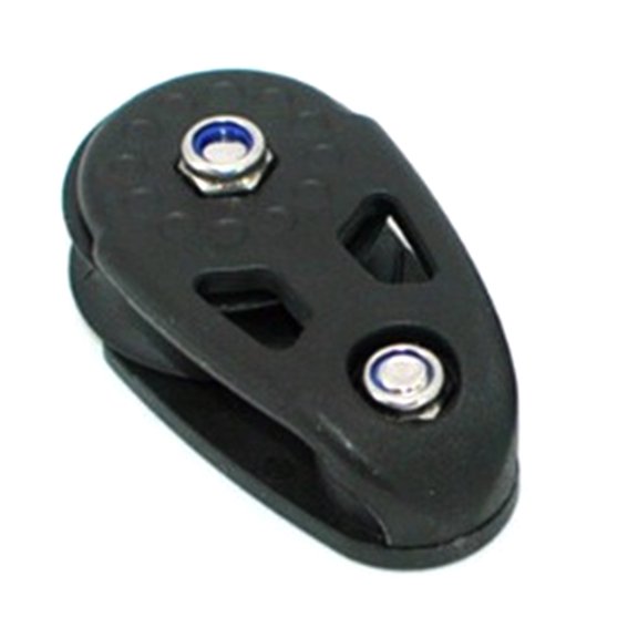 Kayak Plastic Pulley Roller Smooth Steering Wheel Block Slide Rails Anchors Trolley Sheave for Kayak Canoes Boats Enduring