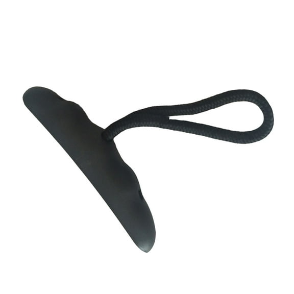 BESTOYARD Black Marine Boat Pull Handle with High Impact Plastic and Contoured Grip