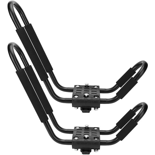 Kayak Rack, 1 Pair Kayak roof Rack, Canoe Carrier Car Rail Storage