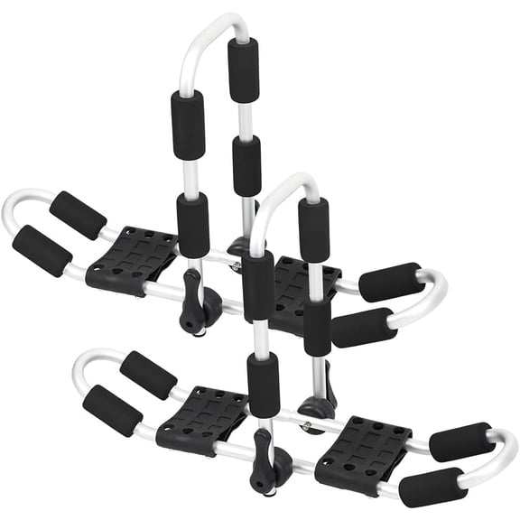 Seamander Kayak Roof Rack Silver 150 Lb Max Load