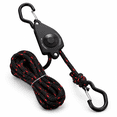 Kayak Rope Tie Down Ratchet Straps With Safety S Hook 1/2