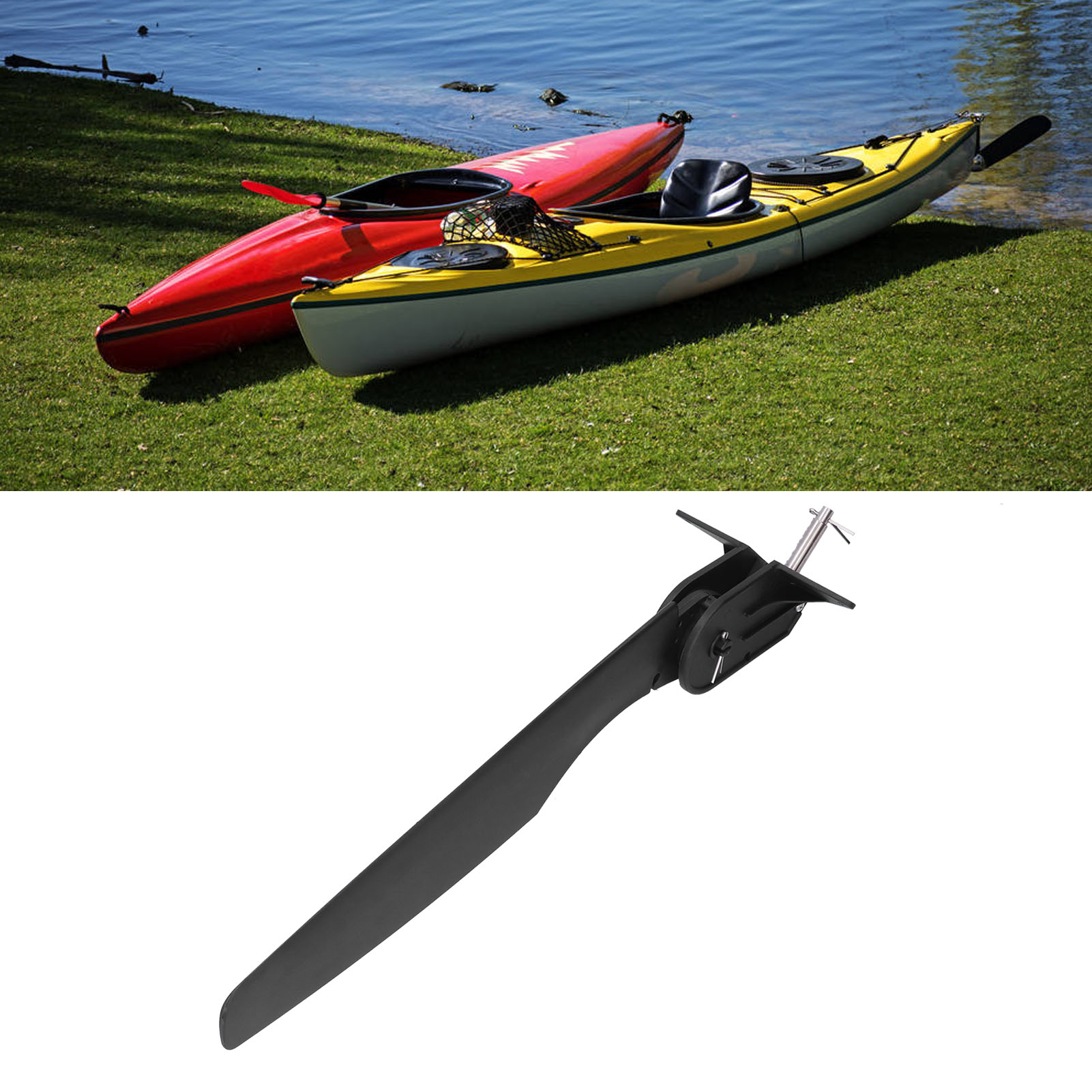 Kayak Rudder, Boat Rudder Replacement High Strength Nylon Stainless