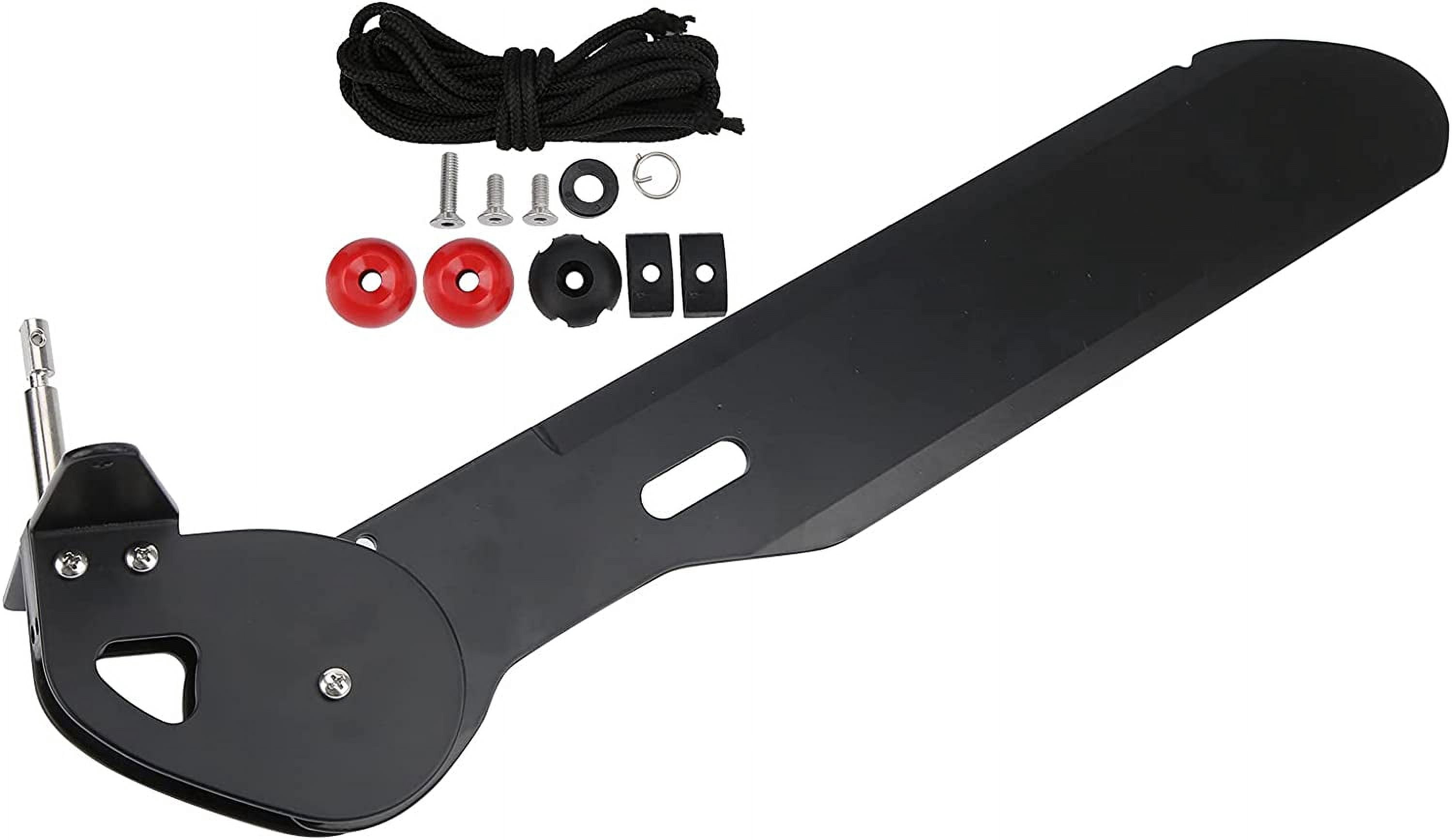 Canoe Rudder Replacement Kayak Tail Rudder, PVC Fishing Watercraft ...