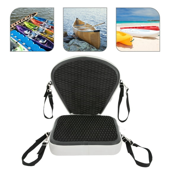 Kayak Seats, Thicken Kayak Seat Cushion, Padded Kayak Seat, Fishing Seat, Canoe Seats w/Back Support for Kayak