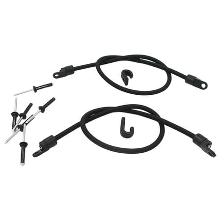 Kayak Shock Cord Elastic Rope Straight Hooks J Hooks Nylon