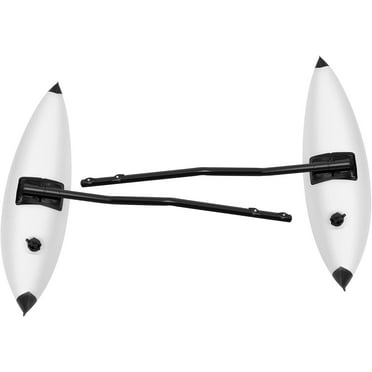 DAUERHAFT Inflatable Kayak Stabilizer Outriggers - Lightweight PVC, Enhanced Stability For Canoeing, Kayaking, Fishing (Blue)