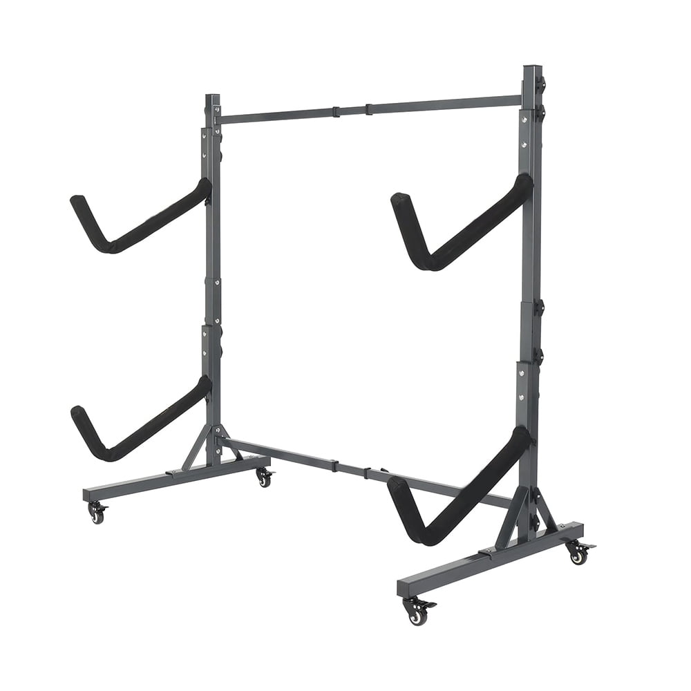 Kayak Stand Freestanding Storage Rack for Kayak Canoe Boat Paddle Board ...