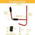 Kayak Storage Rack Wall Mount Garage Kayak Storage Hanger, Wall Bracket