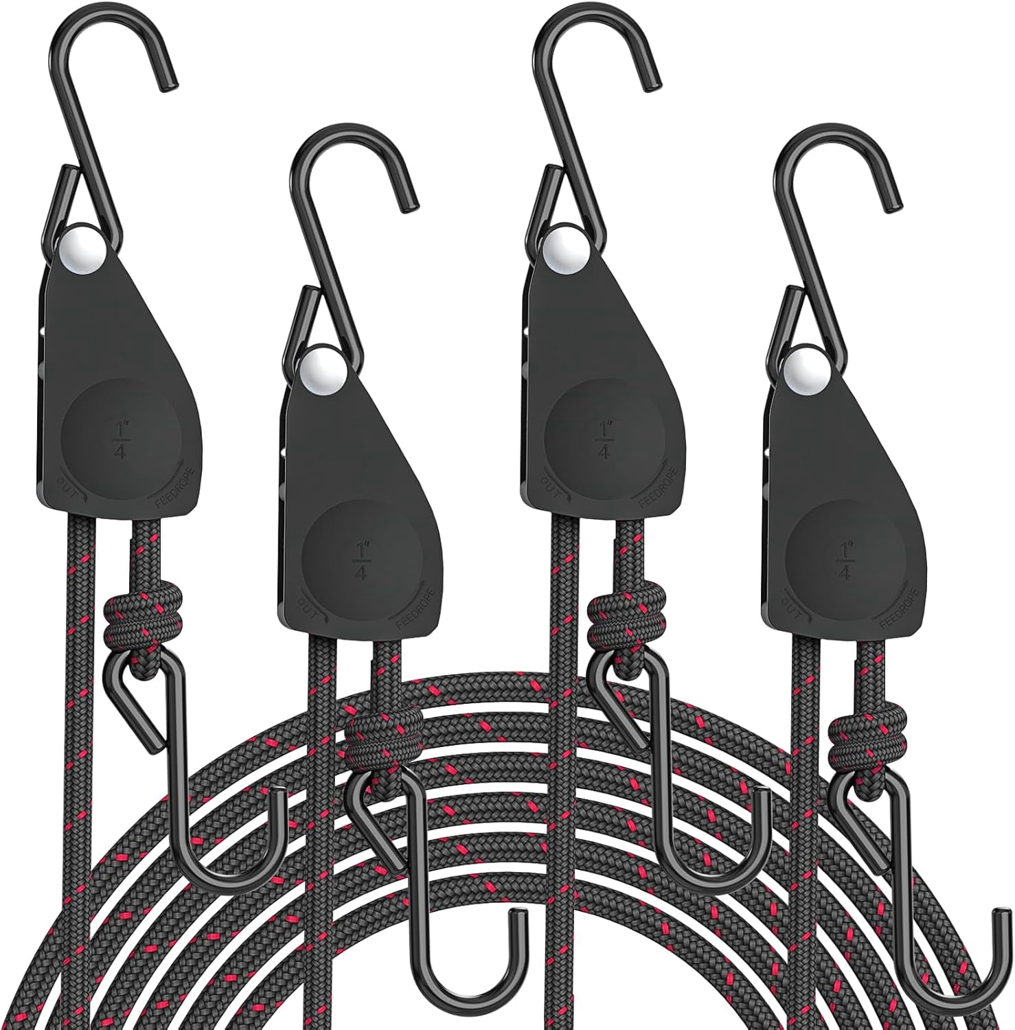 Kayak Straps Tie Downs, Roof Rack Straps Adjustable Ratchet Tie Down ...